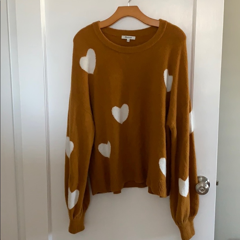 Madewell Heart Sweater